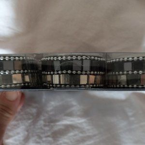 Tea light candles in beautiful mosaic beaded cups Set of 9